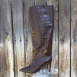 New Kurt Geiger Bickley Knee High Croc 